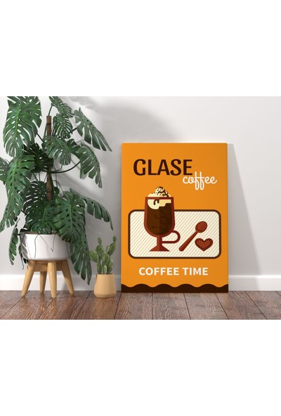 Bitmeyen Kartuş Bk Gift Coffee Tasarımlı Kanvas Tablo 70x100cm-9