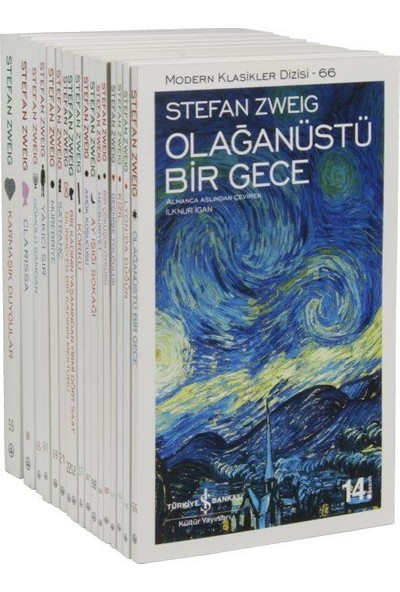 Iş Bankası Stefan Zweıg Kitapları 24 Kitap Set