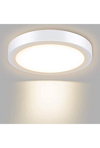Infoled 18W LED Yuvarlak Model Slim Panel Armatür Beyaz Işık
