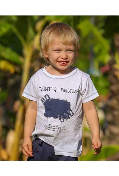 Jack Lions Erkek Bebek Çapraz Kesim Tshirt