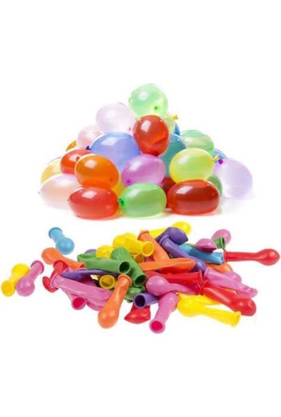 Su Balonu Karışık Renk 50 Adet