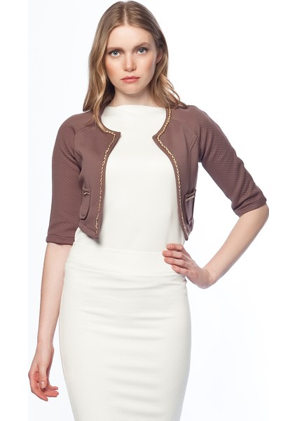 Ca5030 Zincirli Kapi.Mini Ceket Vzn