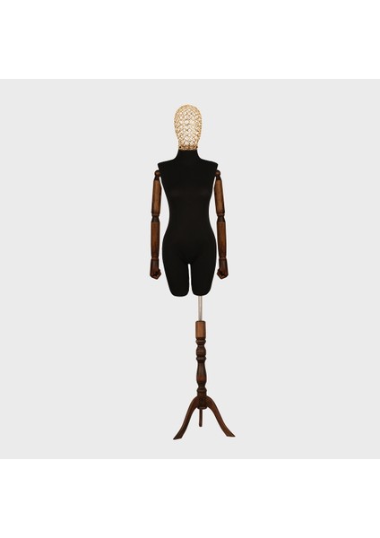 Pantolon Giyebilen 36 Beden Tel Kafa Bayan Terzi Mankeni