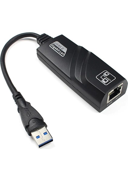 USB 3.0 To Ethernet Adaptör Siyah