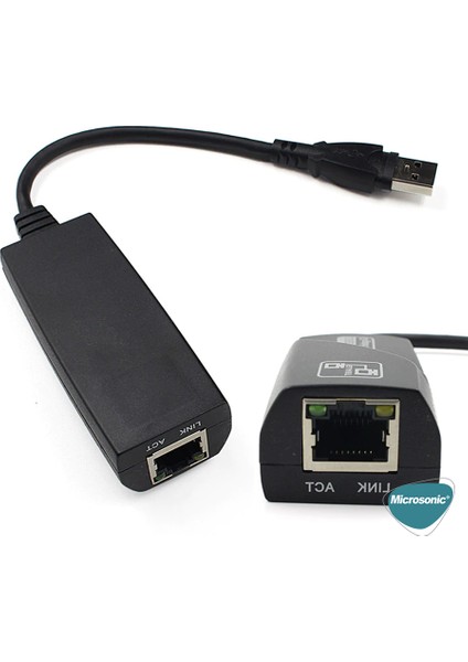 USB 3.0 To Ethernet Adaptör Siyah