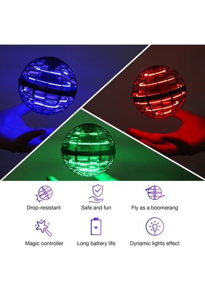 Flynova Dinamik Rgb Oyuncak - Kırmızı (Yurt Dışından) modelleri