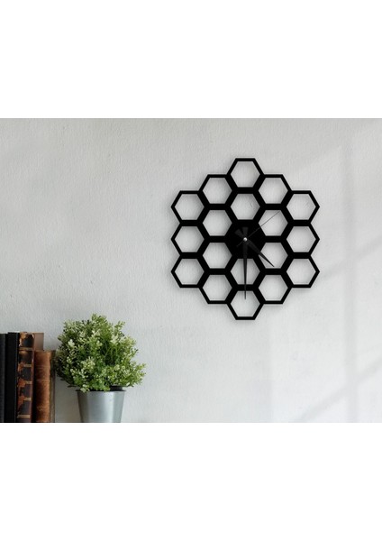 Gift Dekoratif 45CM Ahşap Duvar Saati-73