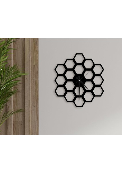 Gift Dekoratif 45CM Ahşap Duvar Saati-73