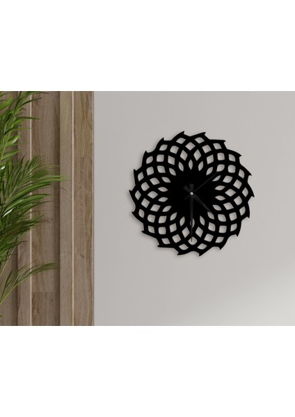 Gift Dekoratif 45CM Ahşap Duvar Saati-71