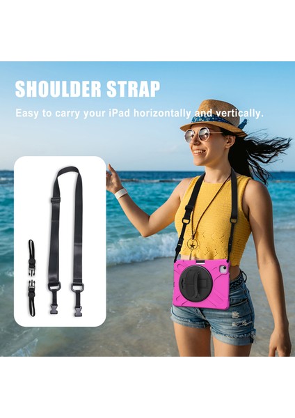 Apple iPad Pro 11 2. Nesil 2020 Kılıf Defender Zırhlı Tank Case A2228 A2068 A2230 A2231 Pembe indirimleri