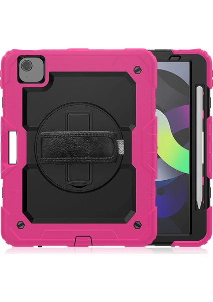 Apple iPad Air 5 Air 4 10.9" Kılıf Defender Askılı Pars Case A2072 A2316 A2324 A2325 A2588 A2589 A2591