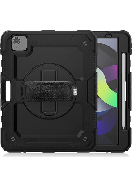 Apple iPad Air 5 Air 4 10.9" Kılıf Defender Askılı Pars Case A2072 A2316 A2324 A2325 A2588 A2589 A2591