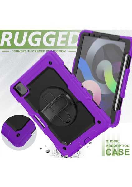 Apple iPad Air 5 Air 4 10.9" Kılıf Defender Askılı Pars Case A2072 A2316 A2324 A2325 A2588 A2589 A2591