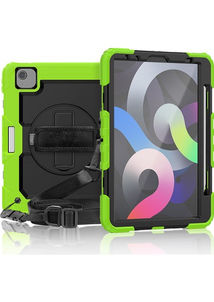 Apple iPad Air 5 Air 4 10.9" Kılıf Defender Askılı Pars Case A2072 A2316 A2324 A2325 A2588 A2589 A2591