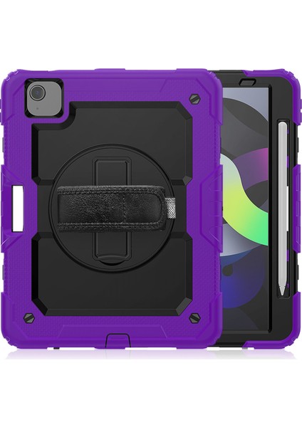 Apple iPad Pro 11 Kılıf Defender Zırhlı Tank Case A1980 A2013 A1934 A1980 Mor