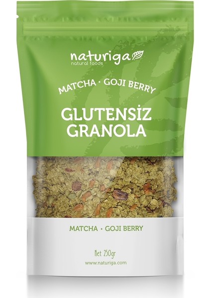 Glutensiz Matcha & Goji GRANOLA(250GR)