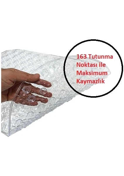 Küvet Içi Kaydırmaz Vantuzlu Paspas 38CMX70CM