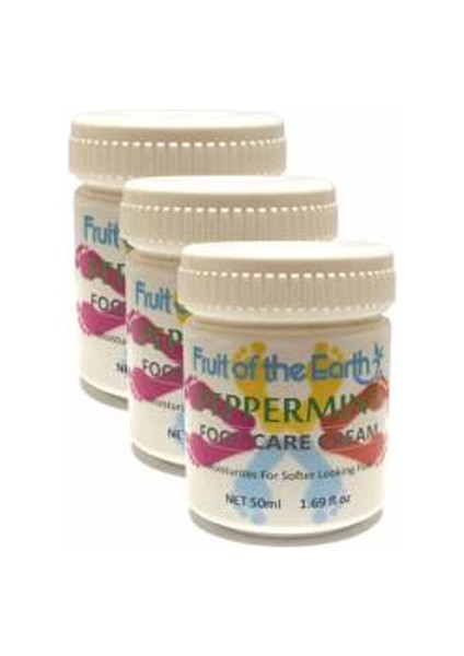 Cream Cooling Peppermint 50 ml Ayak Bakım Kremi Nane Ferahlığı ve Kokusu 3 Adet