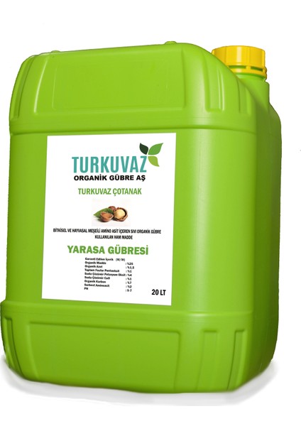 20 Lt Turkuvaz Çotanak Fındıkta Verim Arttıran Organik Yarasa Gübresi