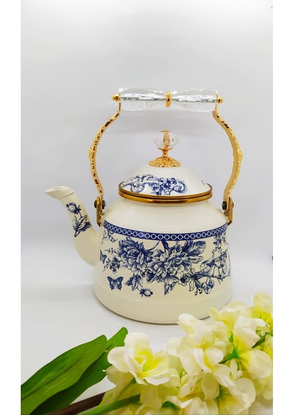 Vintage Blue Emaye Kettle fiyatları