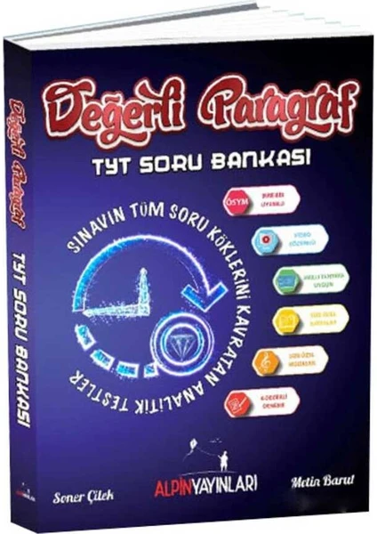 Alpino Yayınları Değerli Paragraf TYT Soru Bankası