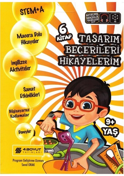 Tasarı Becerileri Hikayelerim Seti