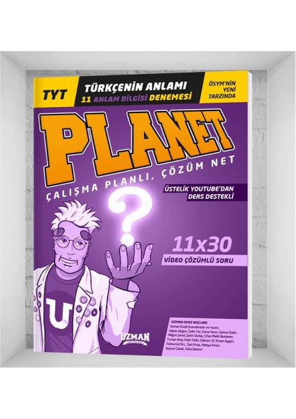 Planet TYT Türkçenin Anlamı 11 Anlam Bilgisi Denemesi