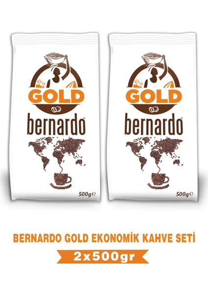 Gold  Ekonomik Set 500GRX2 (Çözünebilir Kahve)