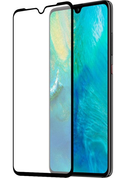 Xiaomi Mi A3 Lite Nano 10D Cam Ekran Koruyucu Siyah