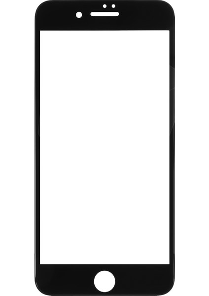 iPhone 7 Plus / 8 Plus Ekran Koruyucu Seramik Nano 9d Tam Kaplama Siyah