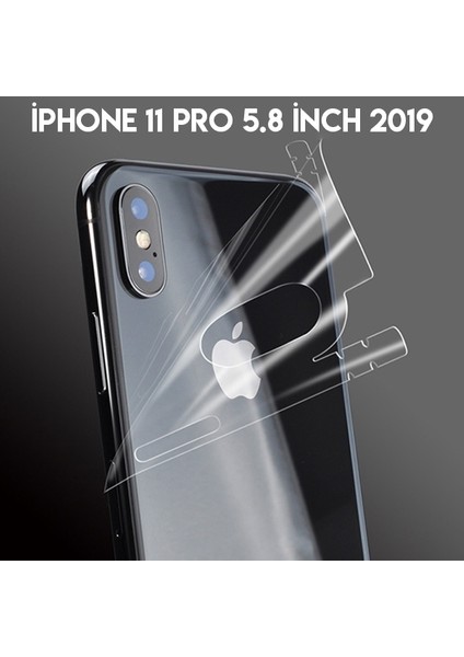 Iphone 11 Pro 5.8 Inch 2019 Hidrojel Hayalet Arka Tam Kaplama Film indirimleri