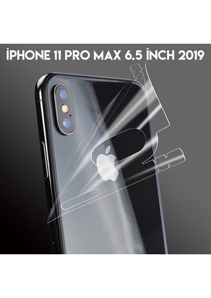 Iphone 11 Pro Max 6.5 Hidrojel Hayalet Arka Yan Tam Kaplama Koruyucu Film