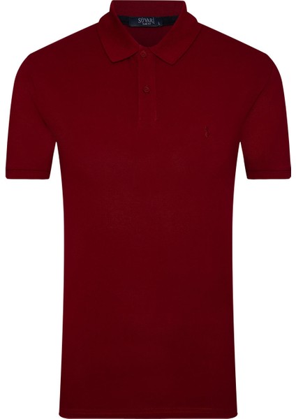 Slim Fit Polo Yaka Erkek Tişört