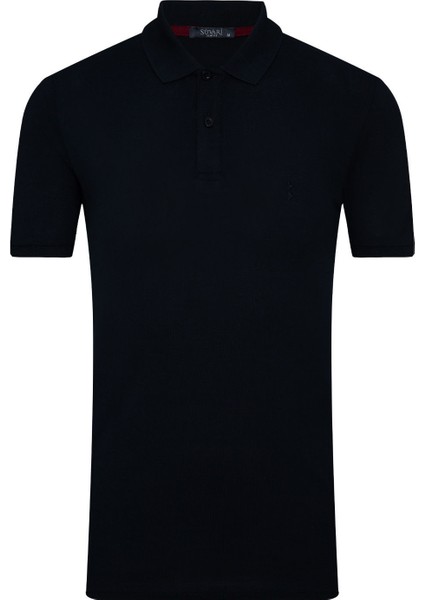 Slim Fit Polo Yaka Erkek Tişört