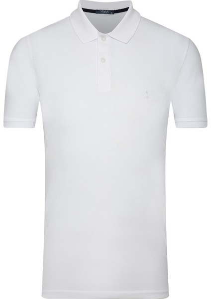 Slim Fit Polo Yaka Erkek Tişört