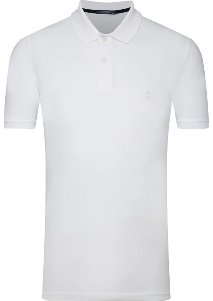 Slim Fit Polo Yaka Erkek Tişört