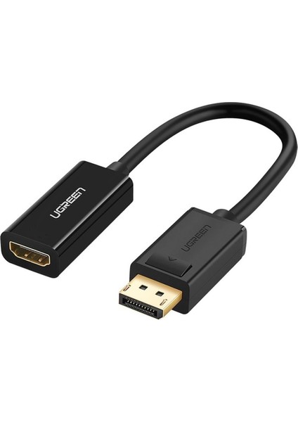 Displayport To HDMI 1080P Dönüştürücü Adaptör Siyah