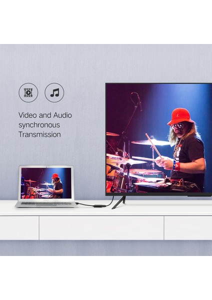 Displayport To HDMI 1080P Dönüştürücü Adaptör Siyah indirimleri
