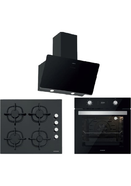Ankastre Set - Soho 60CM Davlumbaz - CS5343B01 - BO6504B01