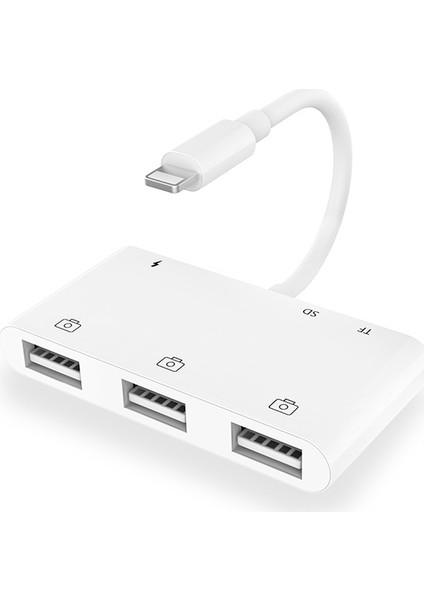 Lightning To Tf,sd Card Reader USB 3.kamera Adaptörü SS-510A