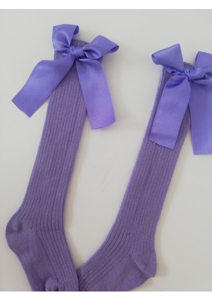 Sockrates Kız Çocuk Fiyonklu Diz Altı Çorap modelleri