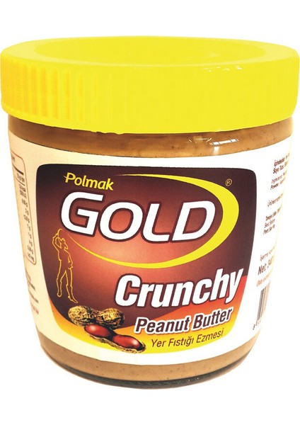 Gold Polmak Parçacıklı Yer Fıstığı Ezmesi 340 G