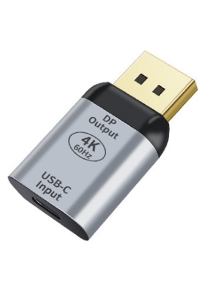 Usb-C To Dp 4K Dönüştürücü Adaptör 60Hz