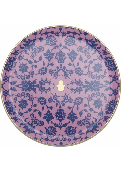 Glamorous 4'lü Düz Tabak Seti 24 Cm Porselen Malzeme ile Şık Desenler fırsatları