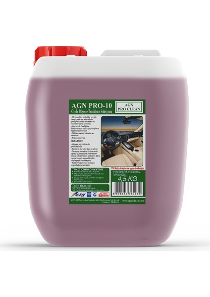 Oto Iç Döşeme Solüsyonu 4,5 kg