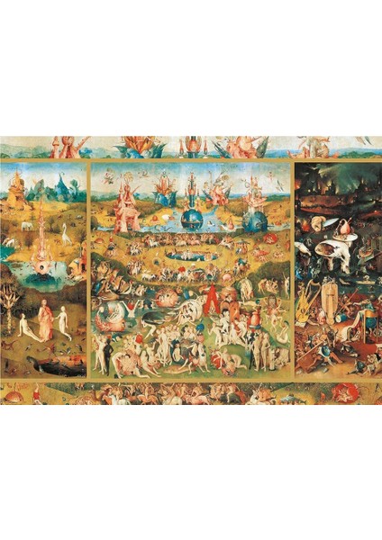 Puzzle 2000 Parça Dünyevi Zevkler Bahçesi 18505