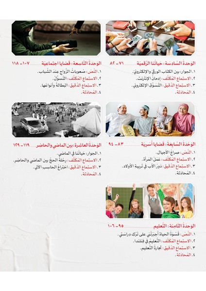 Miftahu'l Arabiyye B1 - Konuşma ve Dinleme modelleri