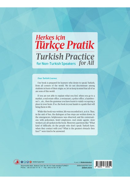 Herkes İçin Türkçe Pratik - Turkish Practice For All - Begüm Esra Kara Göktepe