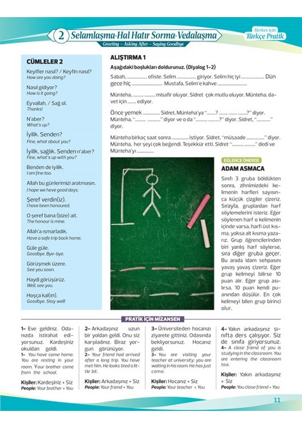 Herkes İçin Türkçe Pratik - Turkish Practice For All - Begüm Esra Kara Göktepe