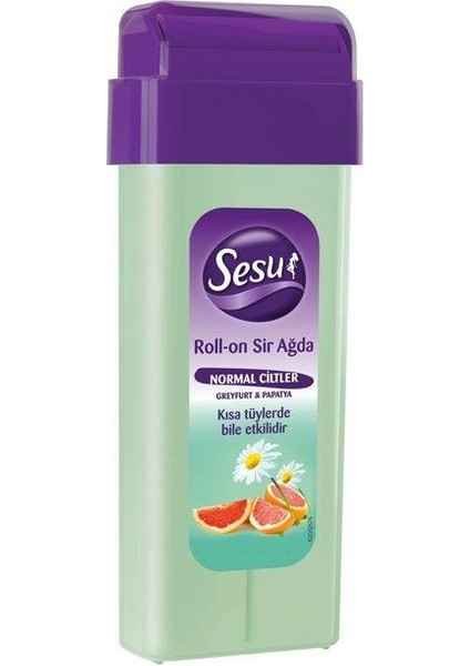Rollon Sir Ağda 100 ml Yeşil Greyfurt Papatya